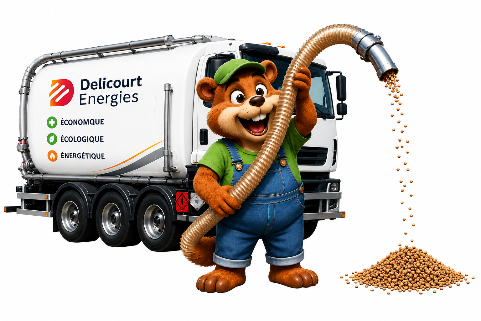 Granulés de bois Eden Pellets Premium - Livraison en vrac